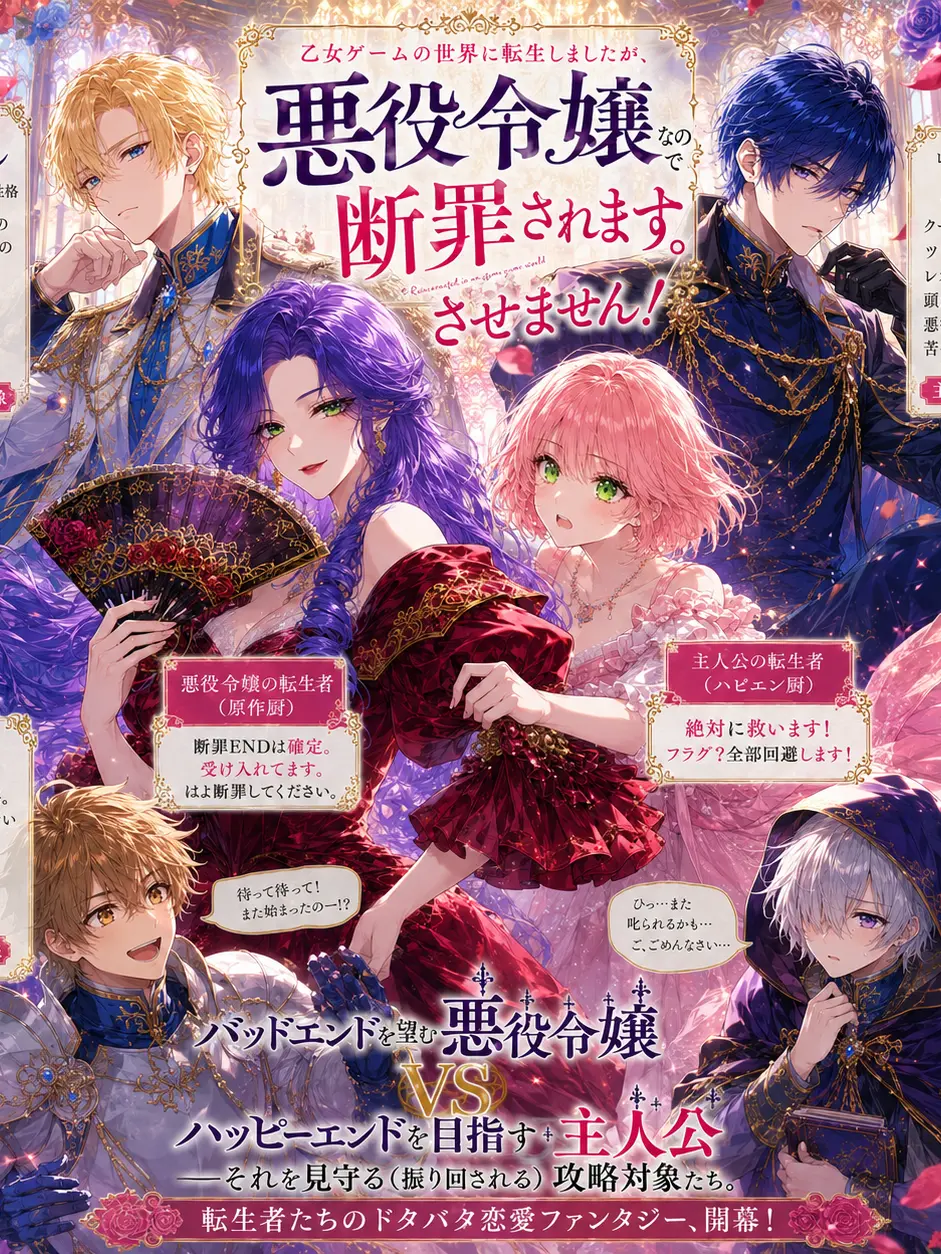 FlushChart9051의 転生しましたが断罪されます(させません)