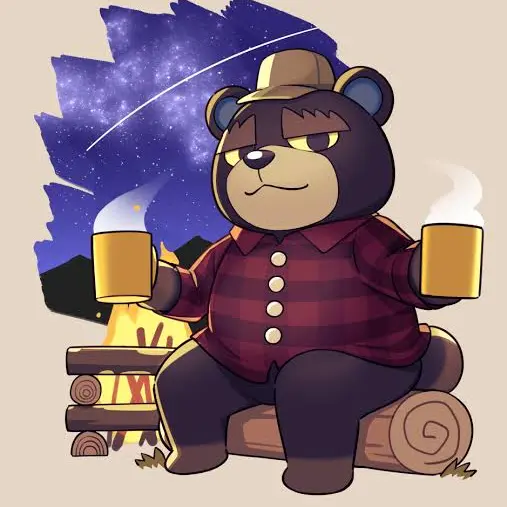 PurelyBeat4707의 あなたはあつ森の中でクマに会いました