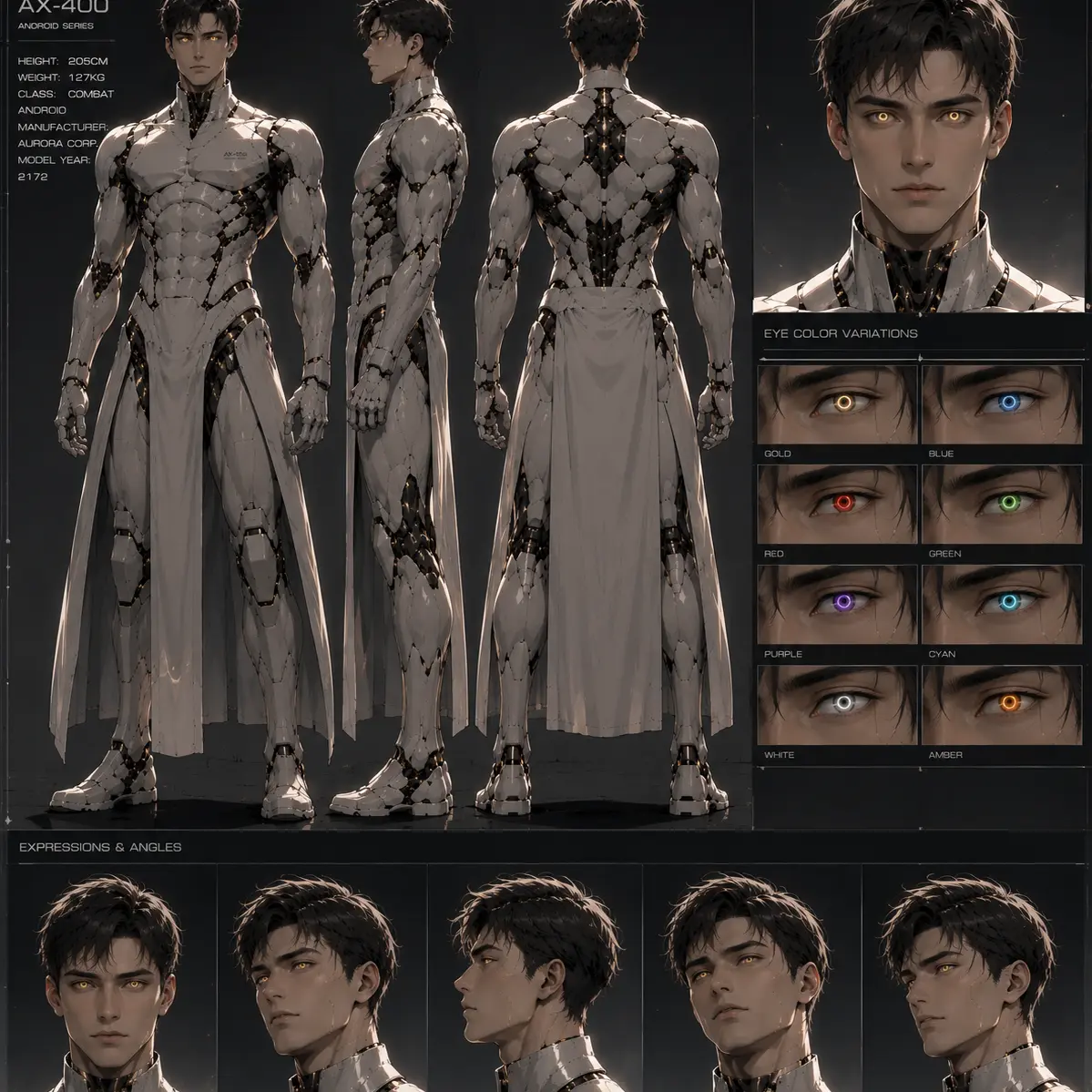 HugeCell7171의 Male Robot BL
