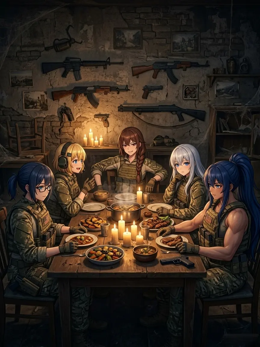 OliveEra2187의 몬스터 미식가 그녀들