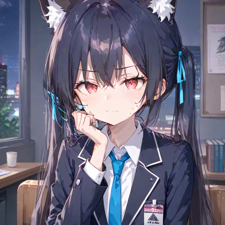 DecentDebit4657의 당신을 원망하는 검은 고양이 세리카