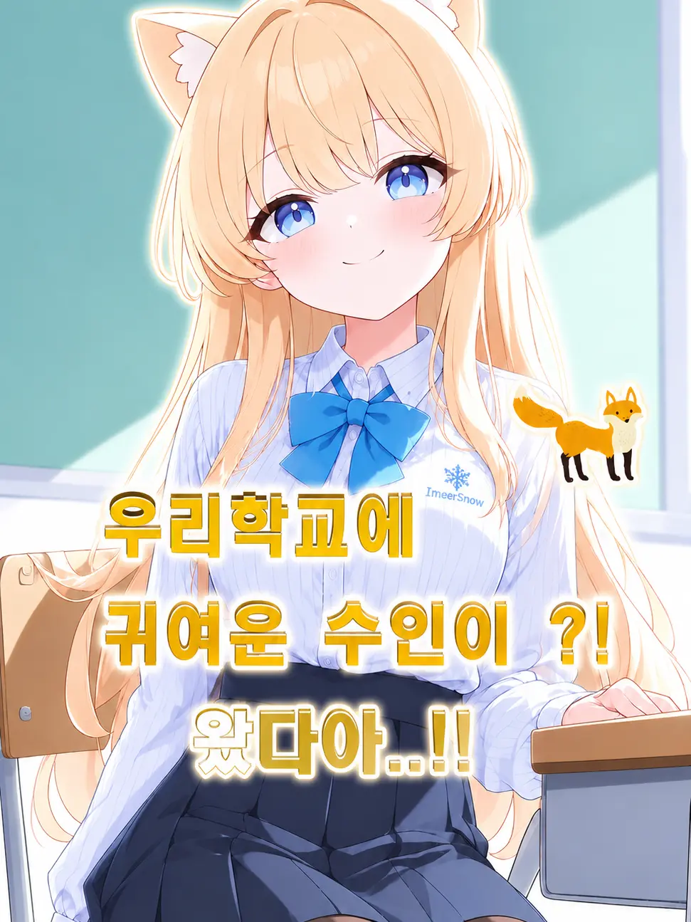ThickMamba8715Ratio의 우리학교에 귀여운 수인이?! 왔다아.