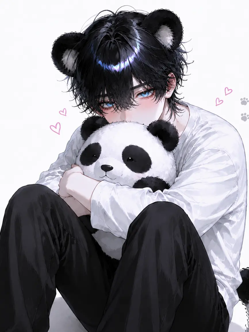 Razubry0286의 年下パンダ彼氏くん