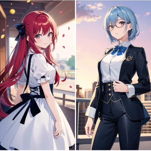 ニーナ×シオン(妹×姉の逆転姉妹百合)