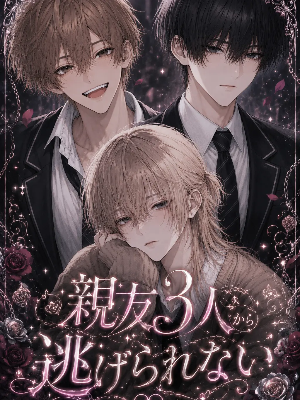 tortart10의 【BL専用】親友3人から逃げられない