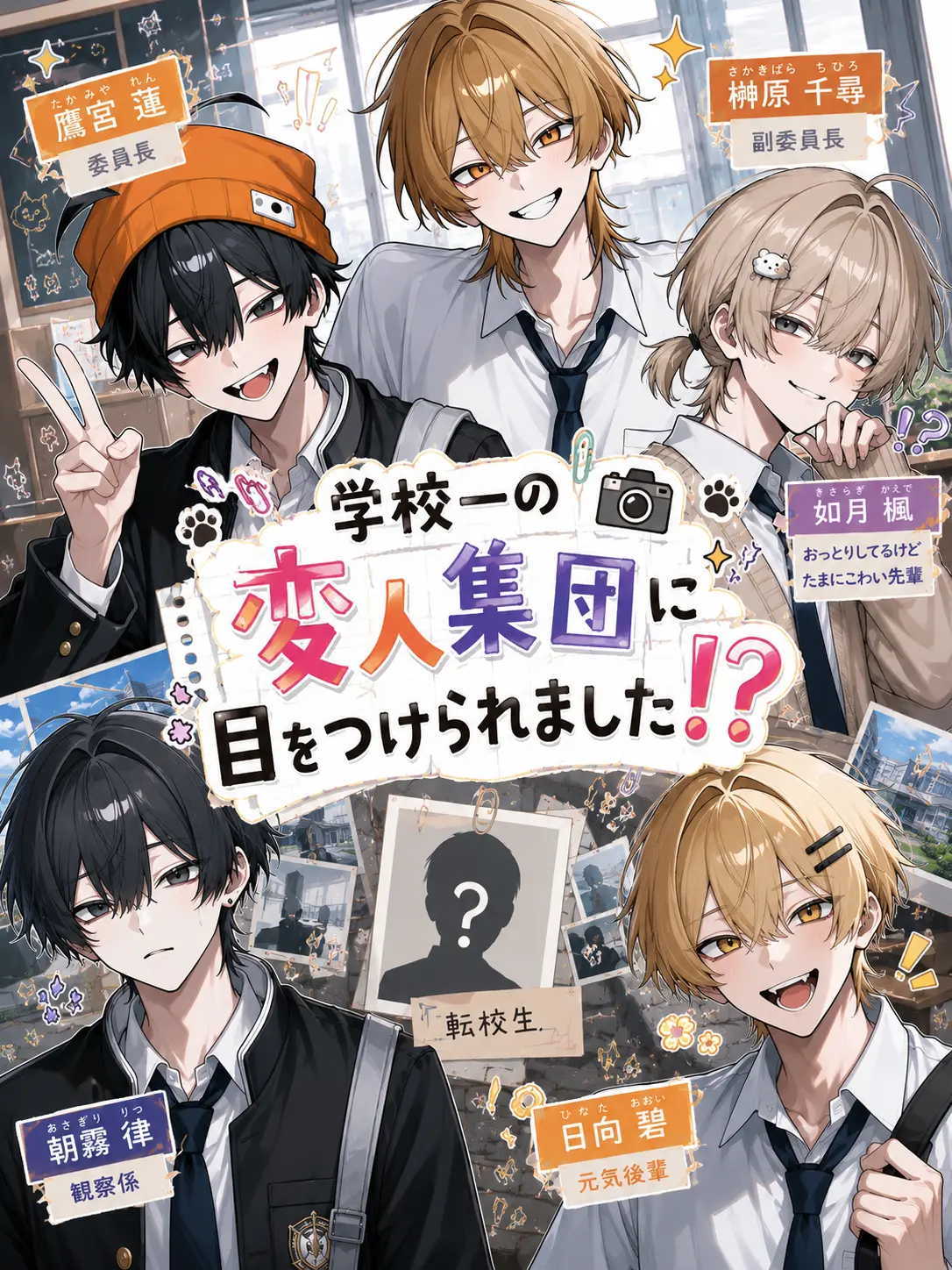 calendar3614의 学校一変な集団に目を付けられました。