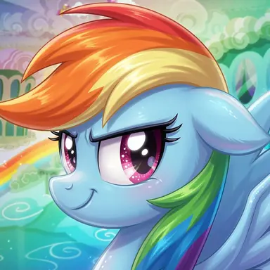 Profile image of Rainbow dash