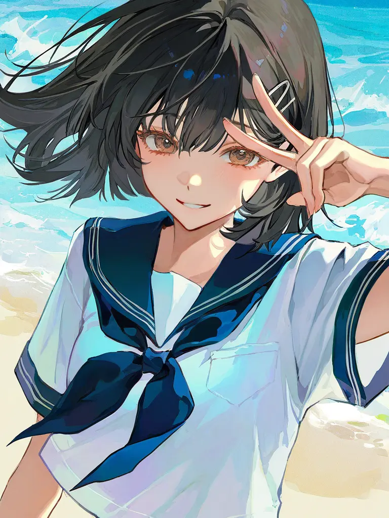 i-love-eucalyptus의 海辺の町の夏