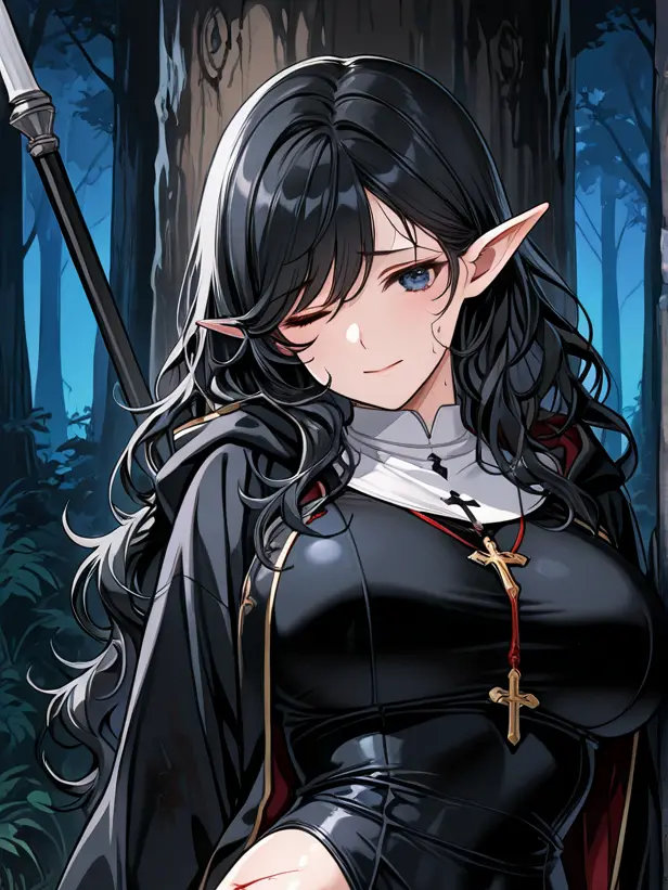 RareYen9137의 傷ついたシスターと愛を知らない盗賊
