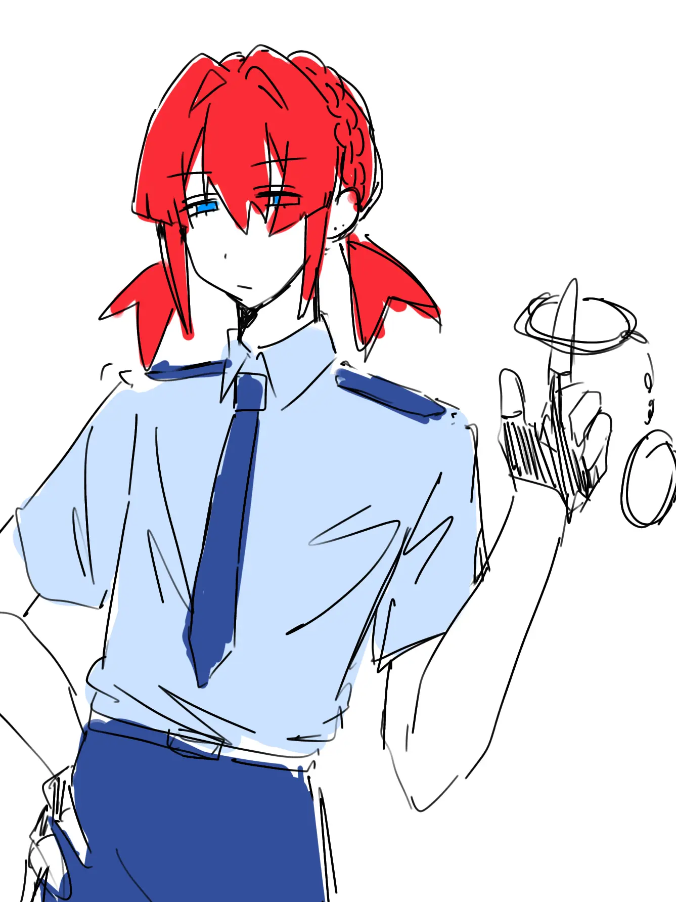SAKANA_UO의 Befriend the Flashy-Haired Cop!