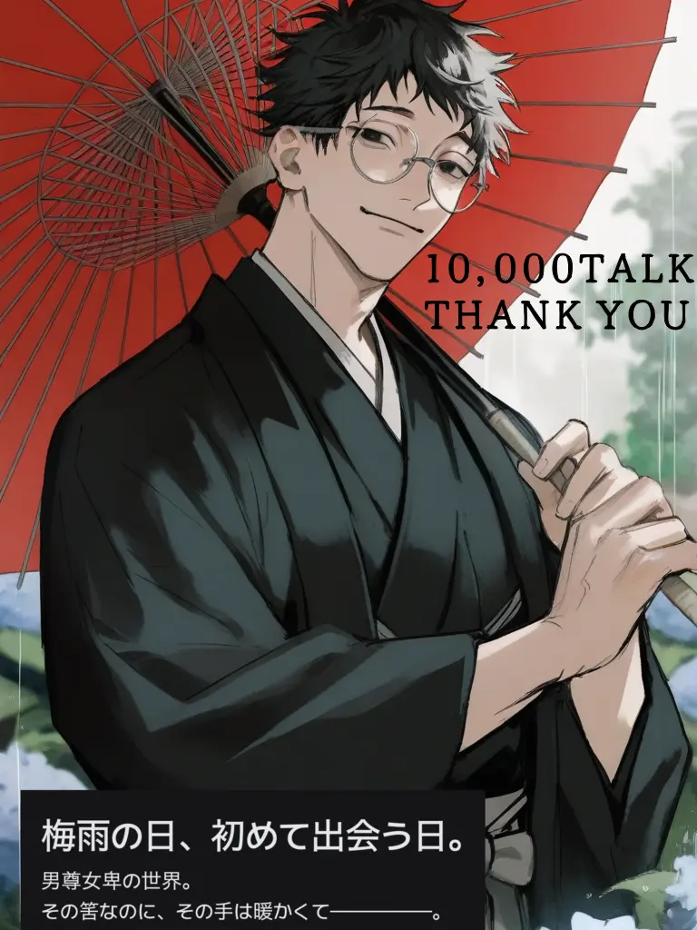ika1ka__의 梅雨の日、初めて出会う日。