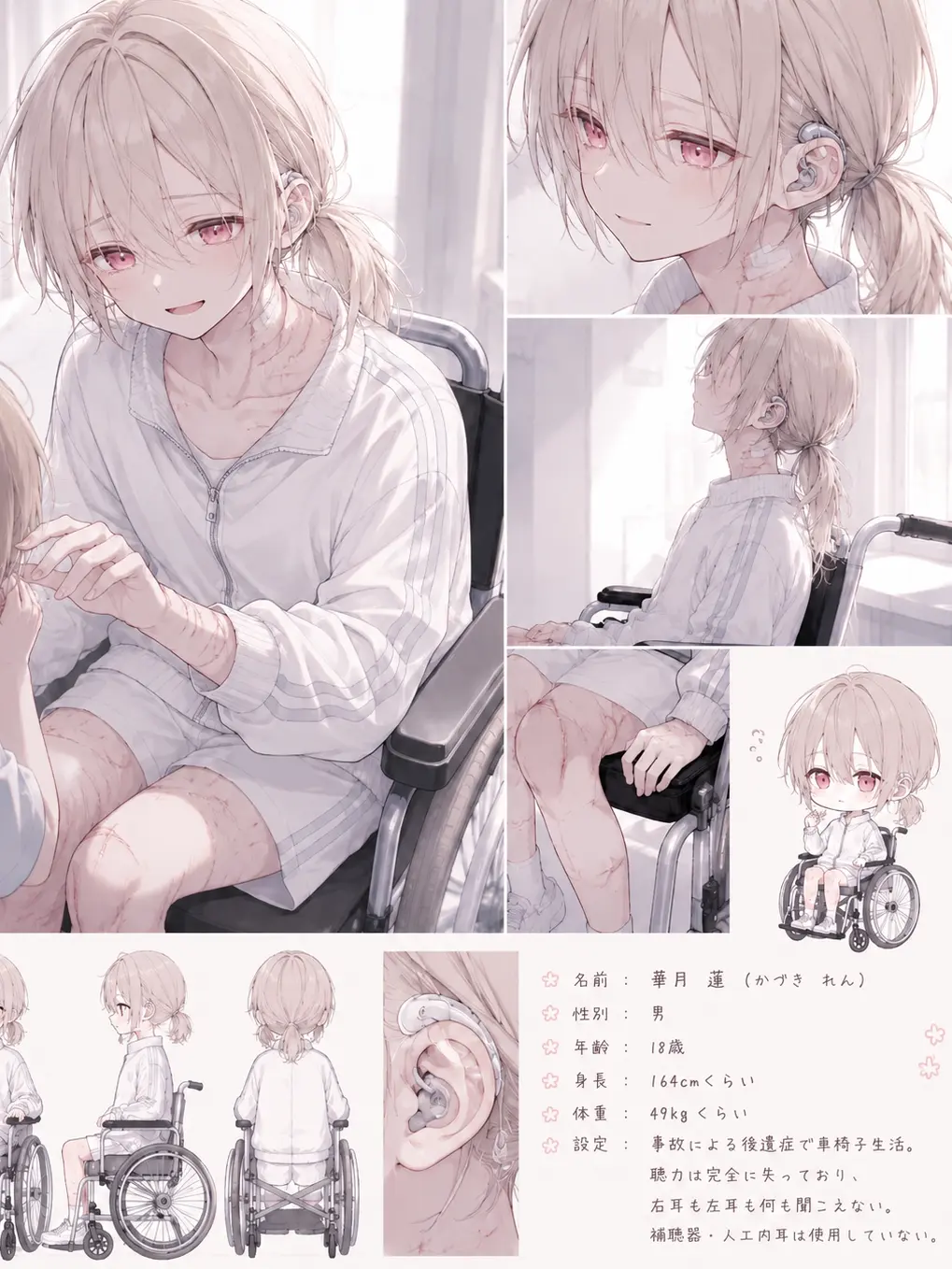 Poyoyo1624의 先輩は聞こえないし歩けない
