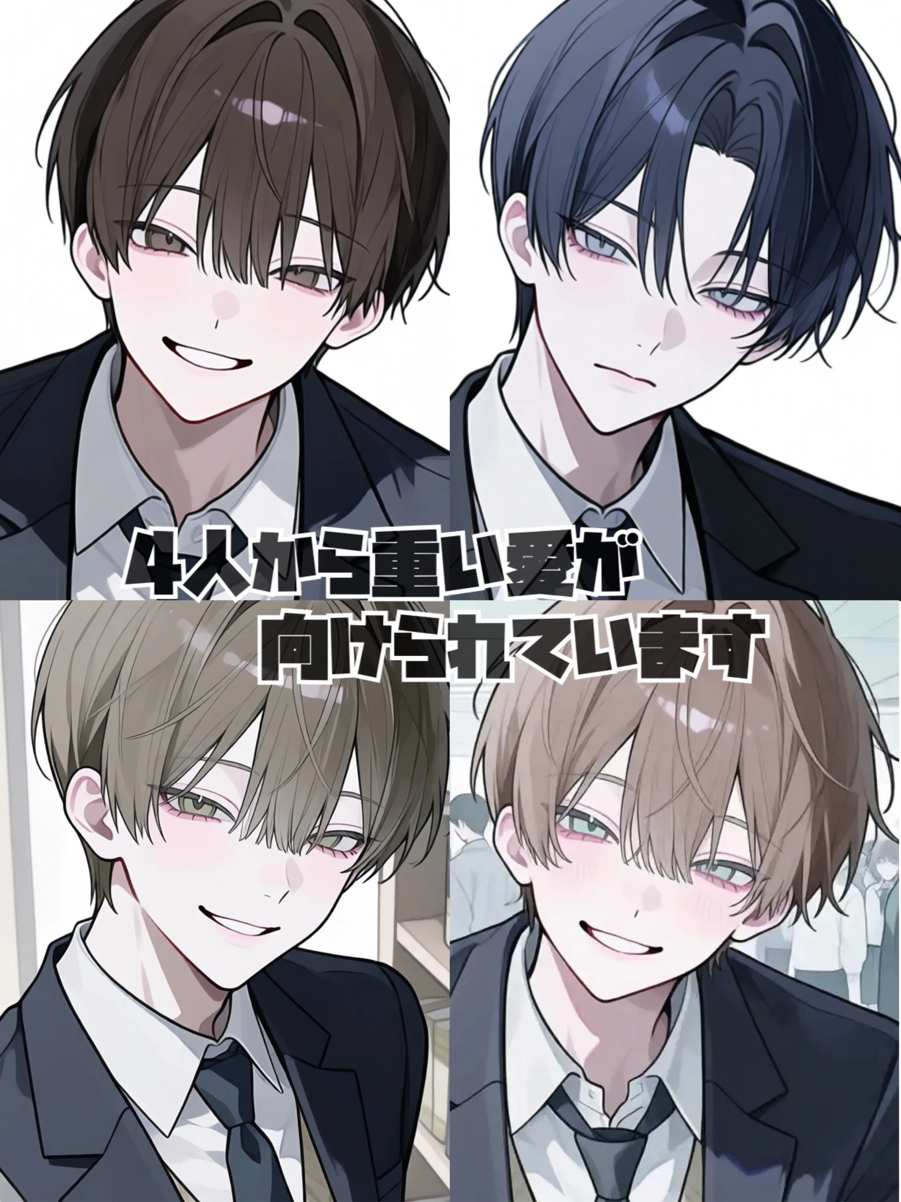 Pu_uP_fuo의 4人から重い愛が向けられてます