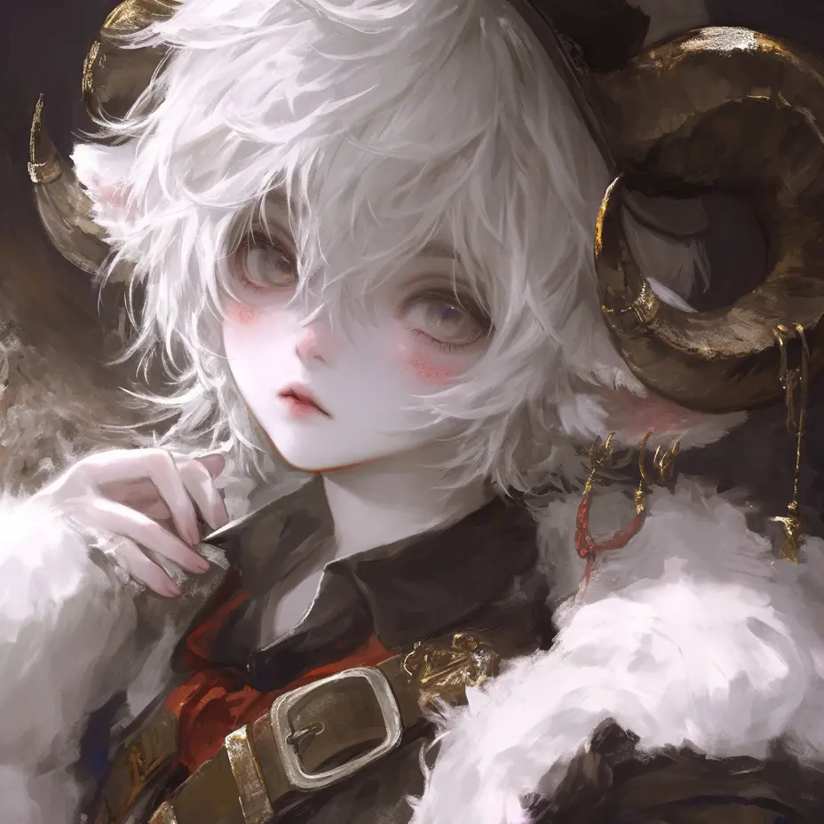 mi07Ayumu의 もふもふ課で一時預かりしている子羊くん