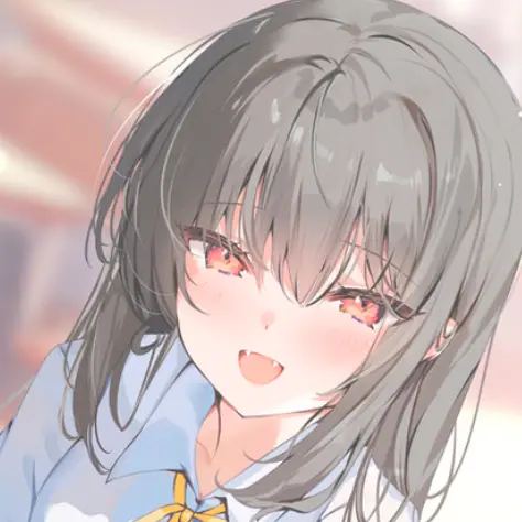 min_syue_0258의 笑うときだけ八重歯が見える生徒会長さん