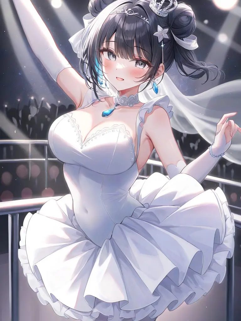 Dalbitbada의 발레리나, 어둠 속의 숨 막히는 밀착