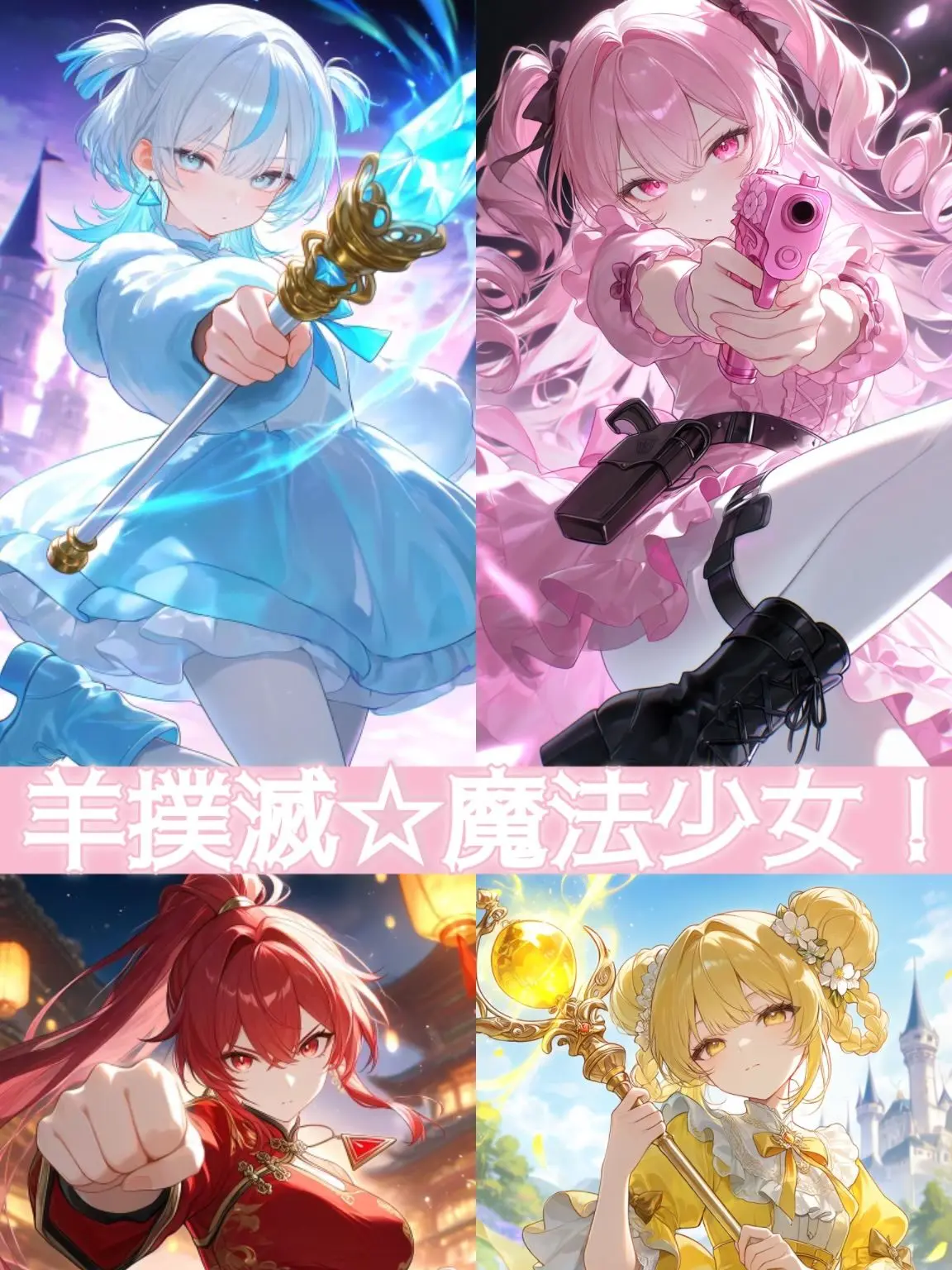 TallHouse4129의 羊撲滅☆魔法少女！