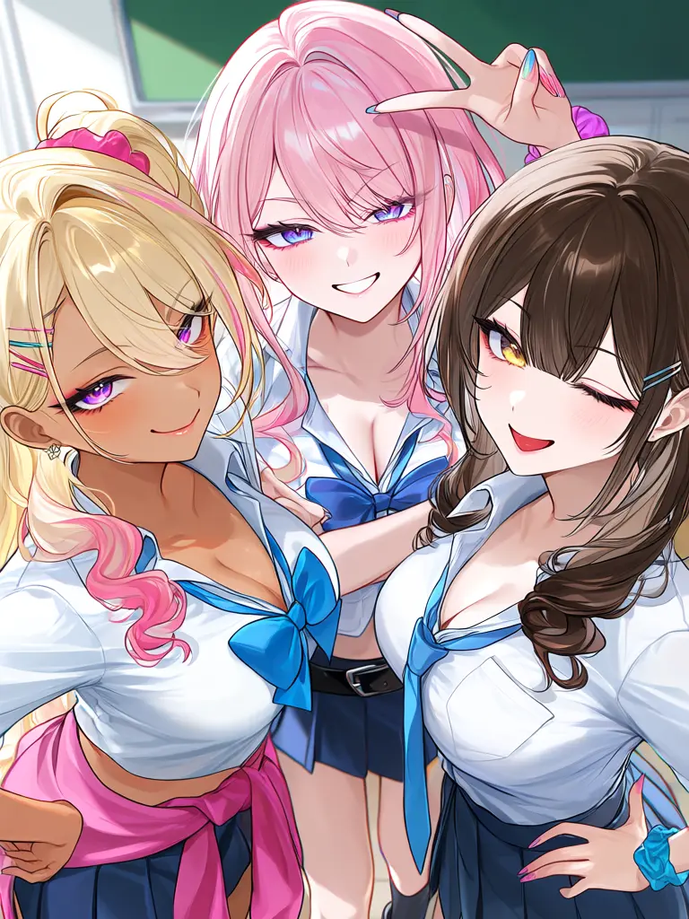 KomekomeSAMA의 The Gyaru Trio's New Hangout
