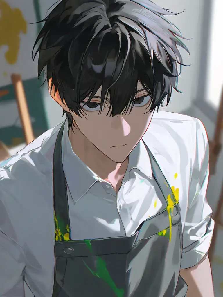 kaikikai999의 美術部くんは{{user}}を描きたい
