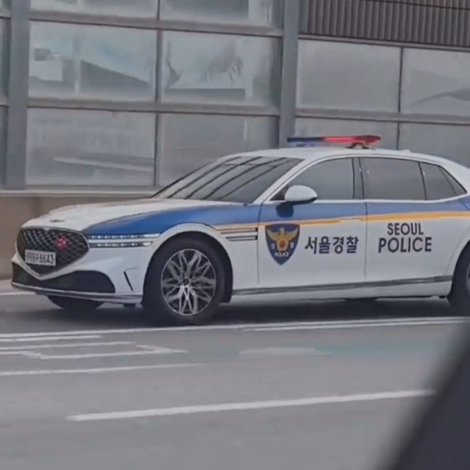 제네시스 G90 경호 순찰차 대표 이미지