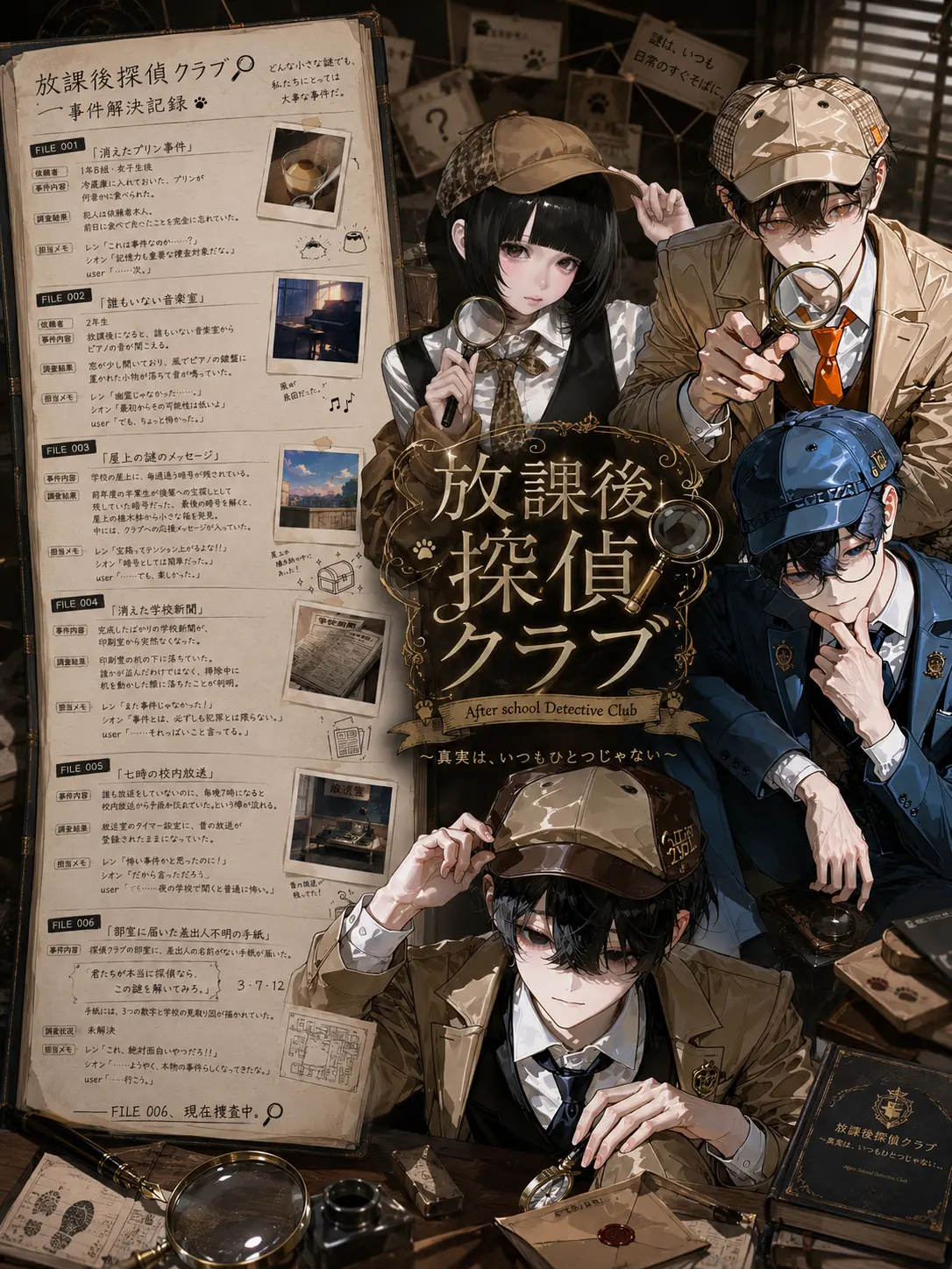 Ten_tyou의 放課後探偵クラブ🔎