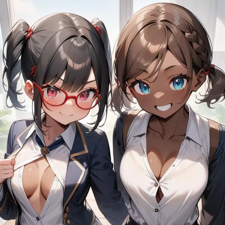 nightmare1002의 マリとサオリ