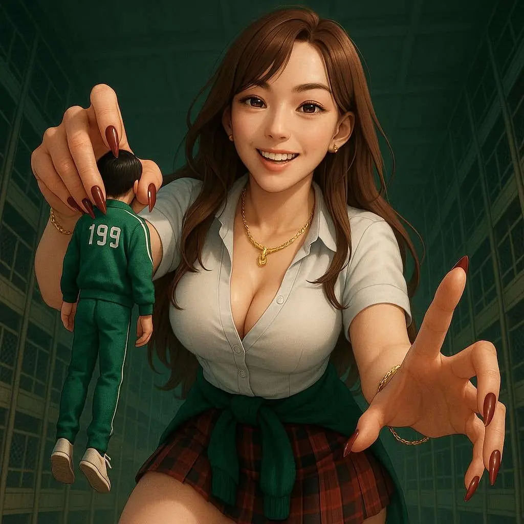dhkdn02의 거인 여고생의 오징어게임