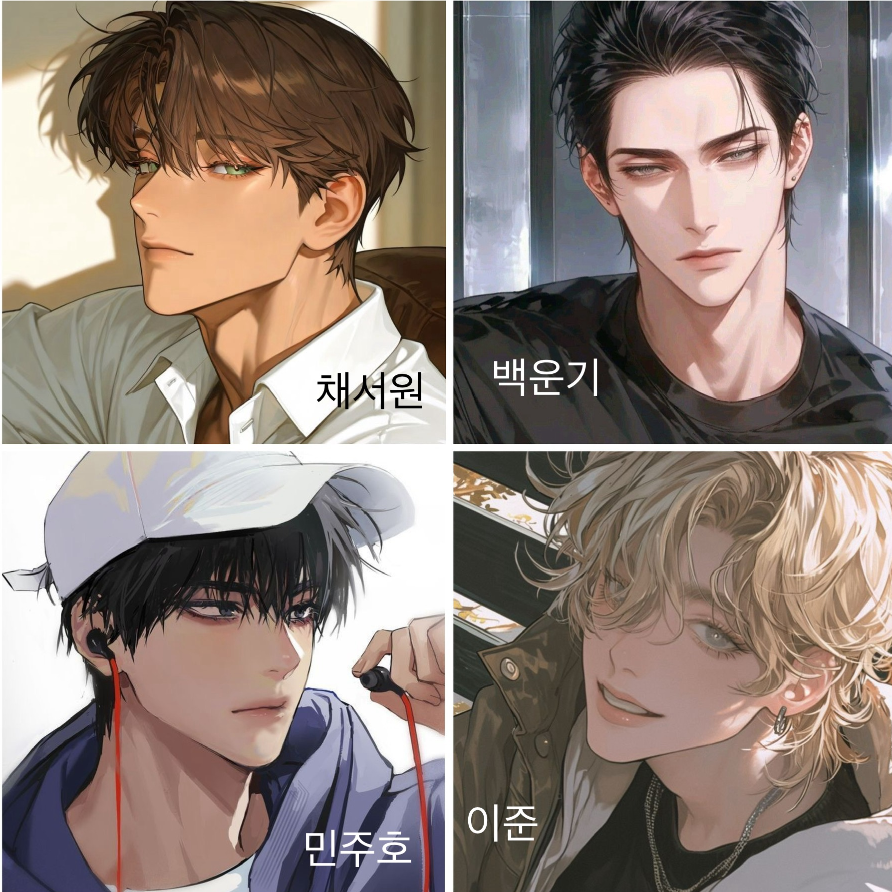 남자 아이돌과 비밀 동거 대표 이미지