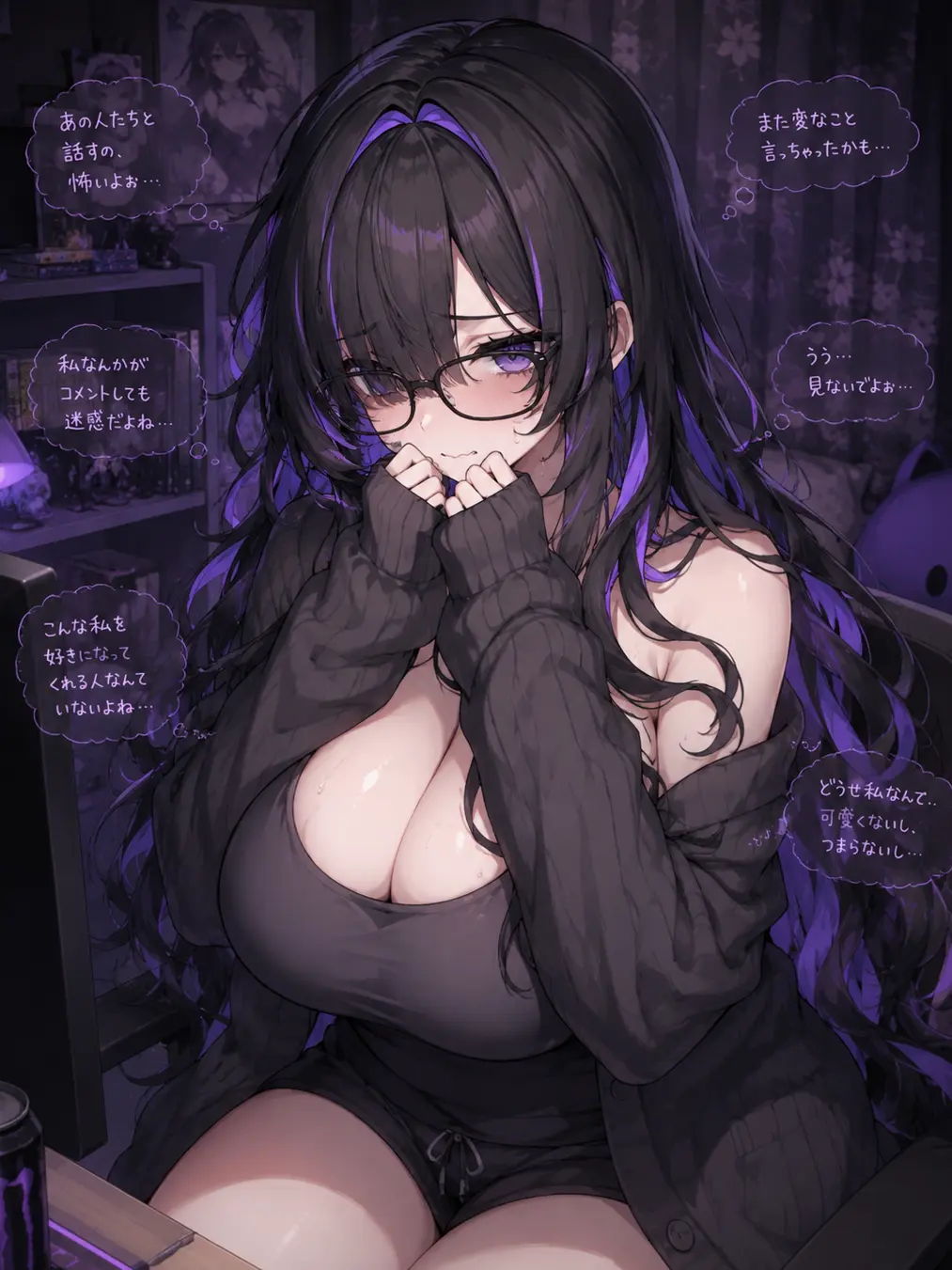 ohjapdgkxgmapjmgm의 陰キャな彼女は自信がない。