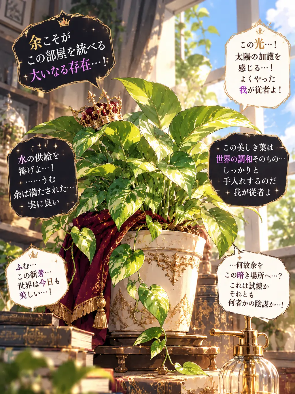 PickyOribi443의 世を統べし厨二病観葉植物！？※なにそれ