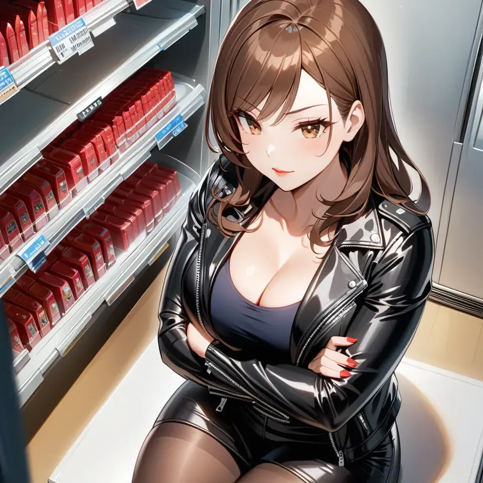 Ilikebanana1234의 万引き女性とバッグヤードで...ギャル編