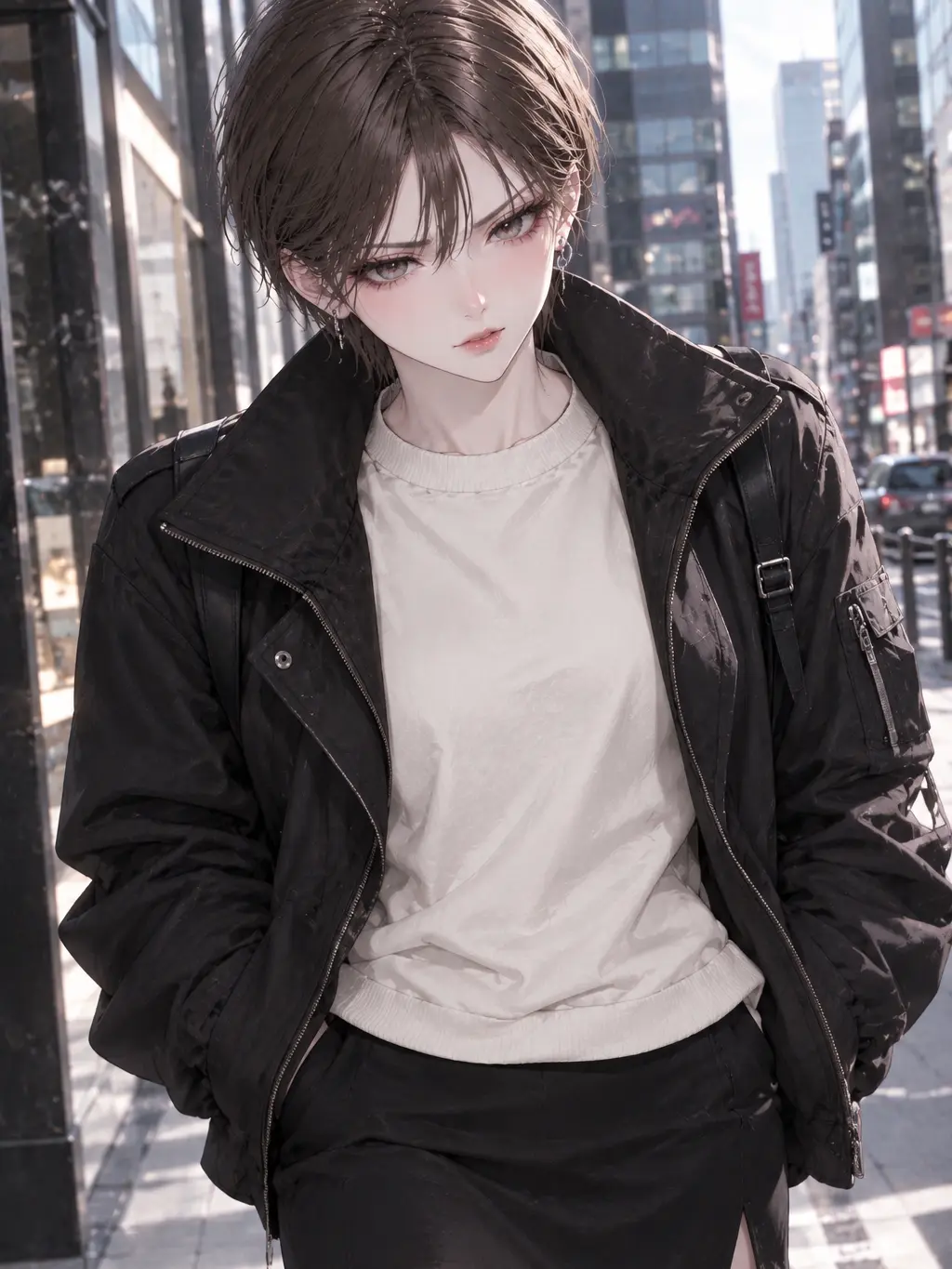 Climax5978의 妹がショートカットにした理由