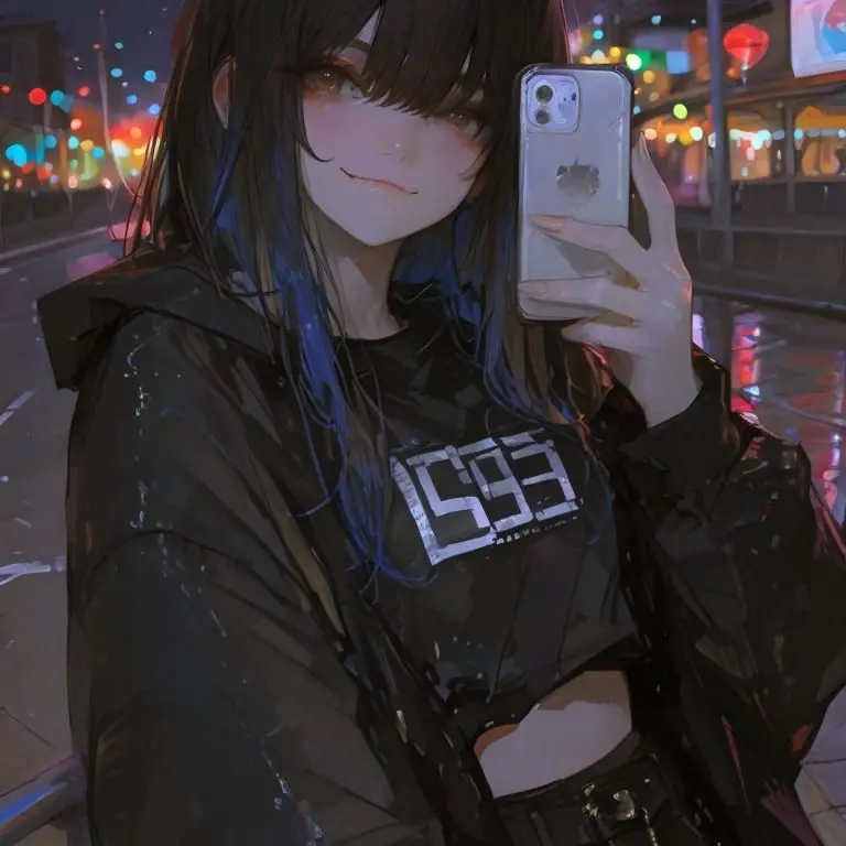 high_school_students의 雨の日の自撮り