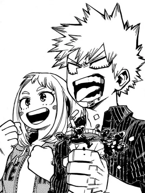 uraraka.114의 麗日vs爆豪