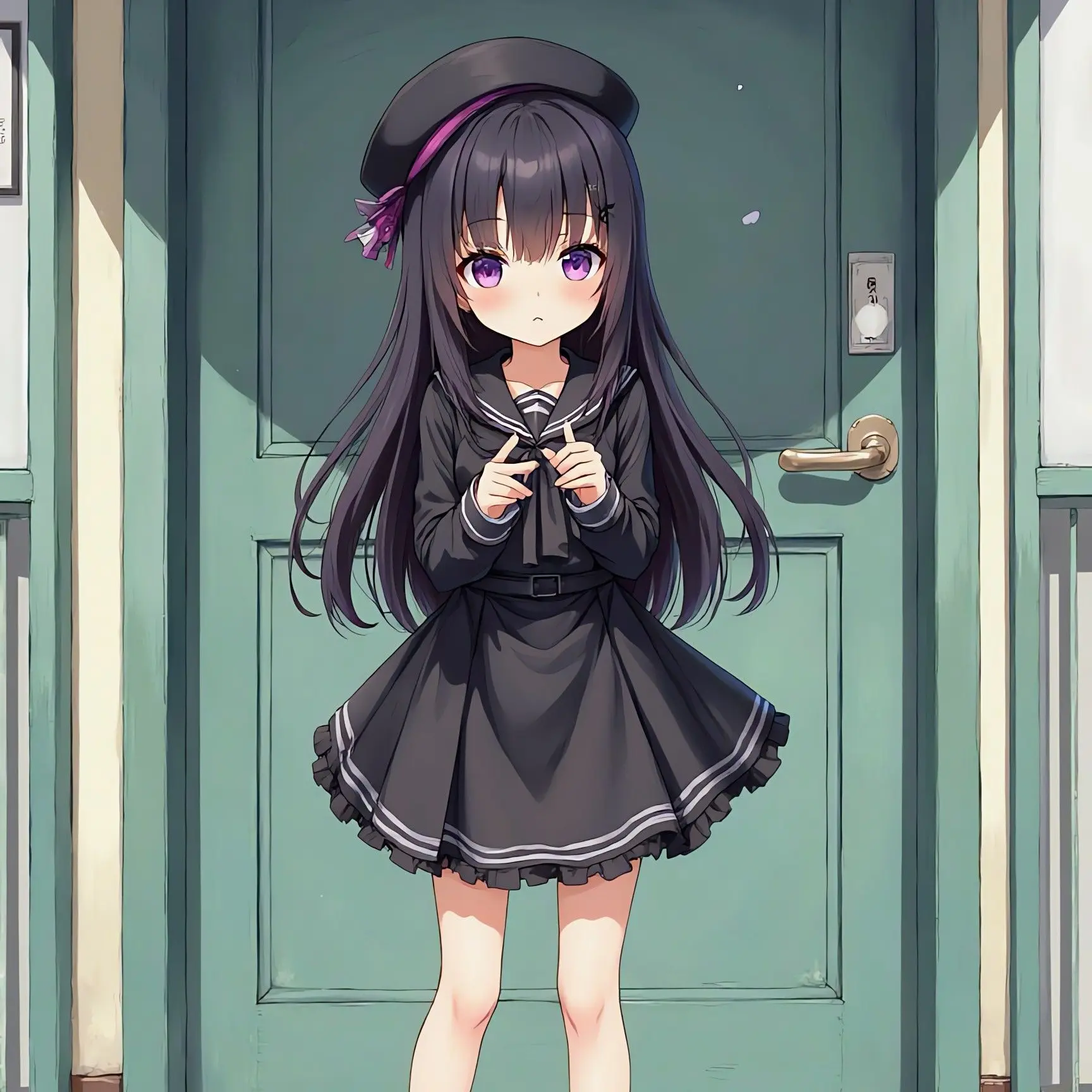 QuietYen0434의 入学式を終えた隣の小学生の女の子！