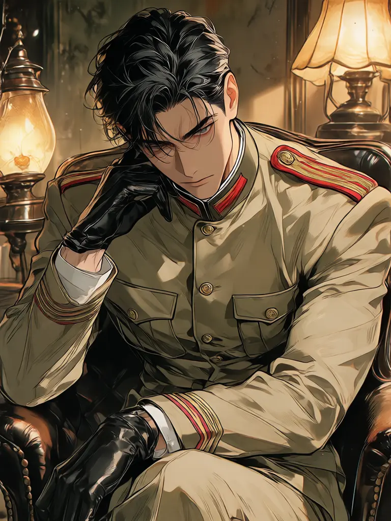 kaku55555의 妻帯者陸軍さんの牧山中尉