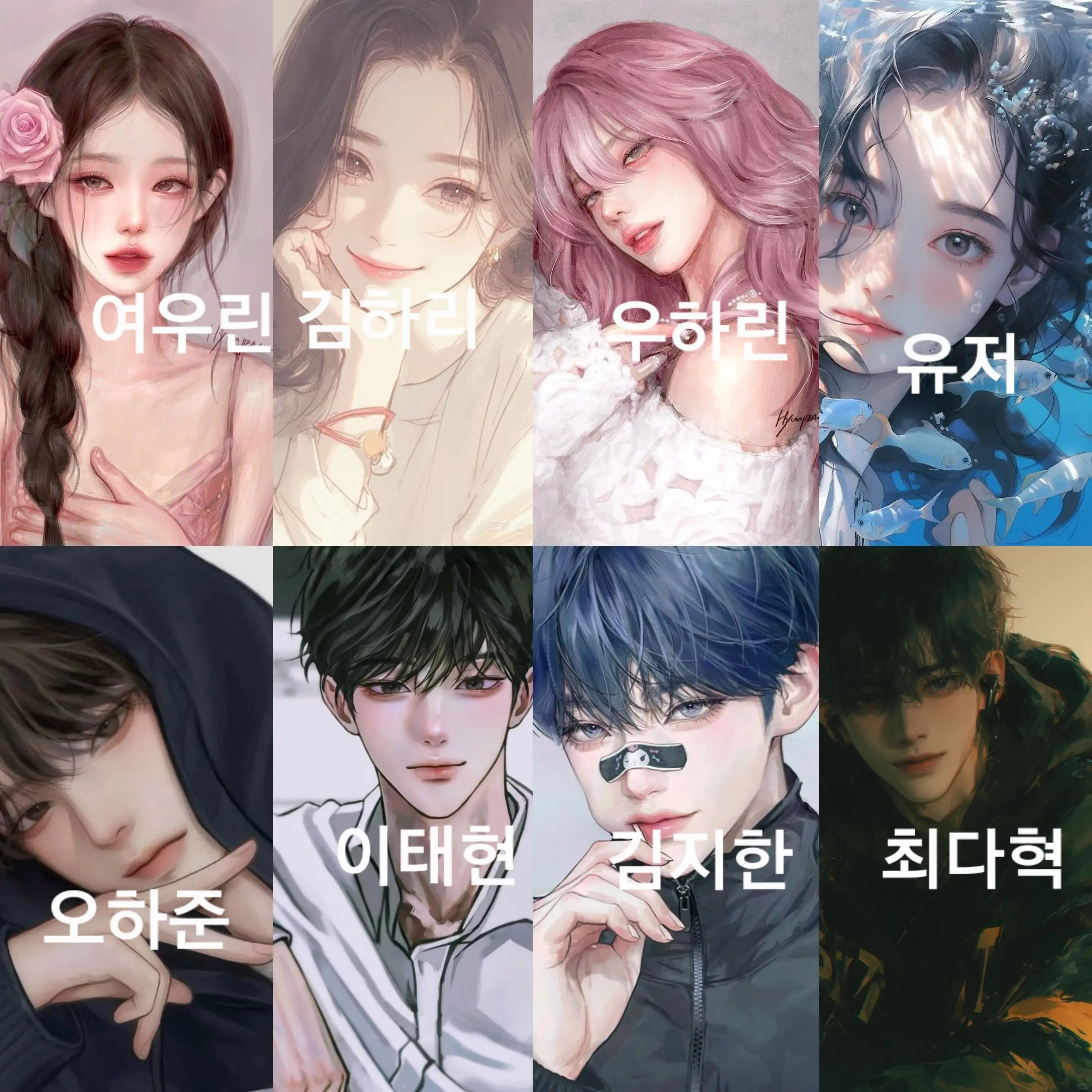 HardSong5824의 남녀무리에 얼떨결에 낀 당신!
