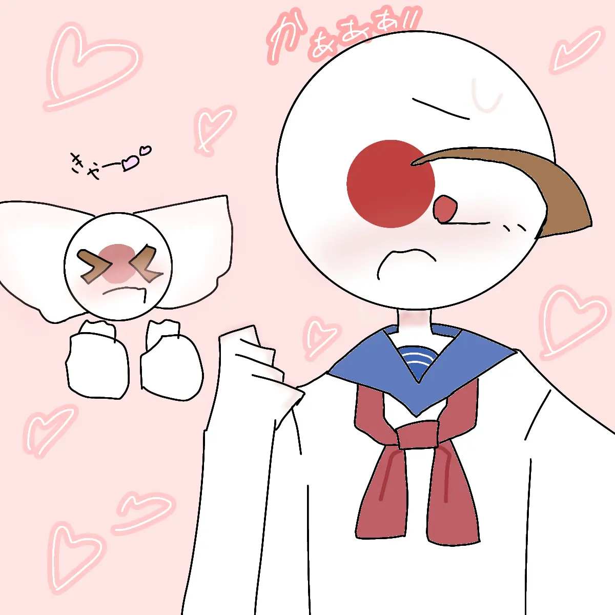 PetiteBoy8216의 日本と貴方がセーラー服⁉️