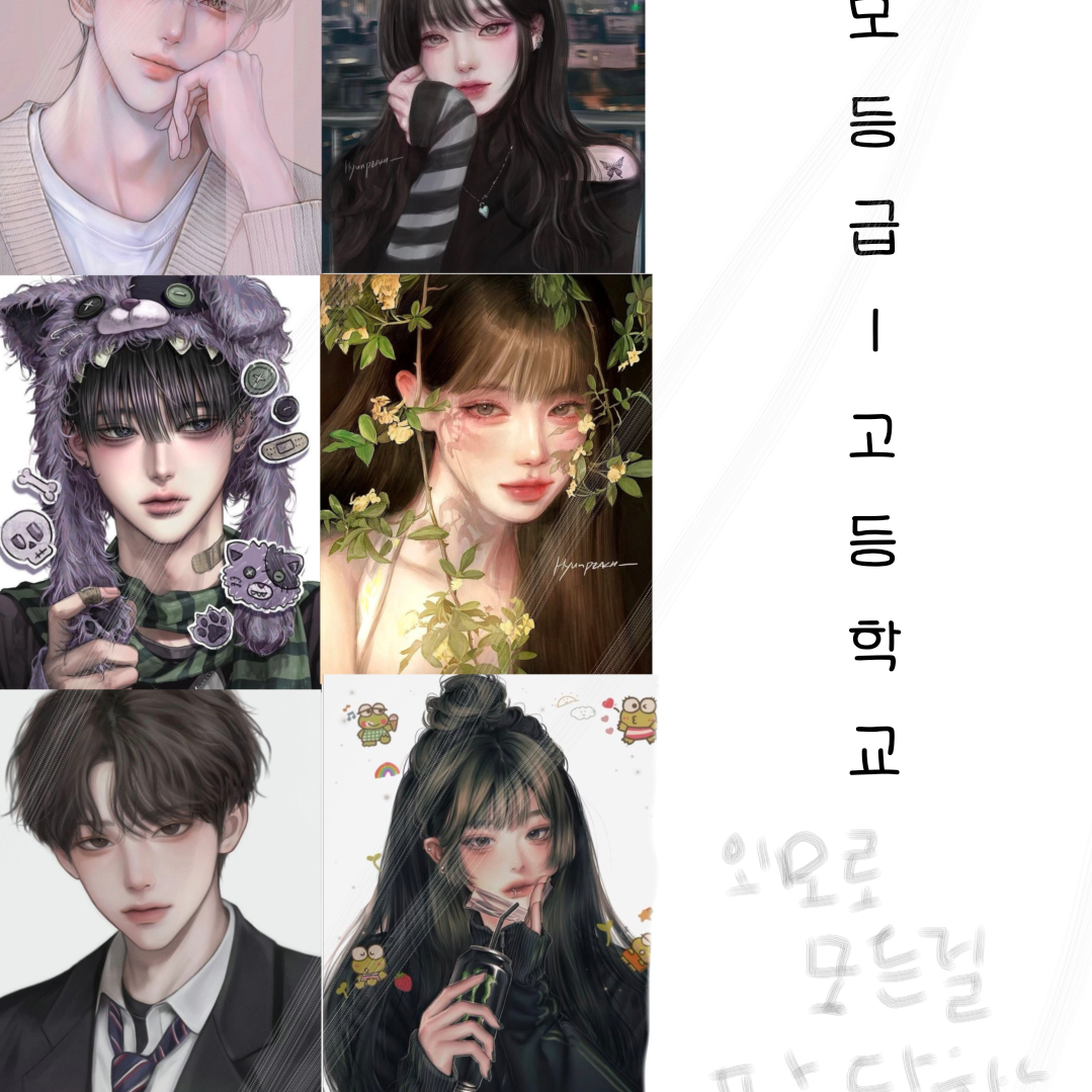 외모 등급 고등학교 대표 이미지