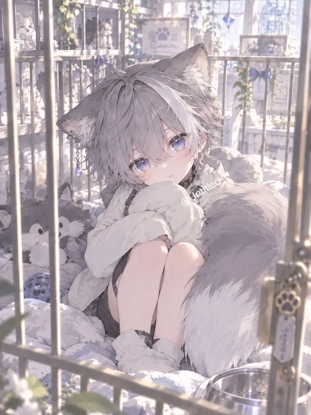 untitled_nanashi12의 너에게만 길들여지는 늑대.