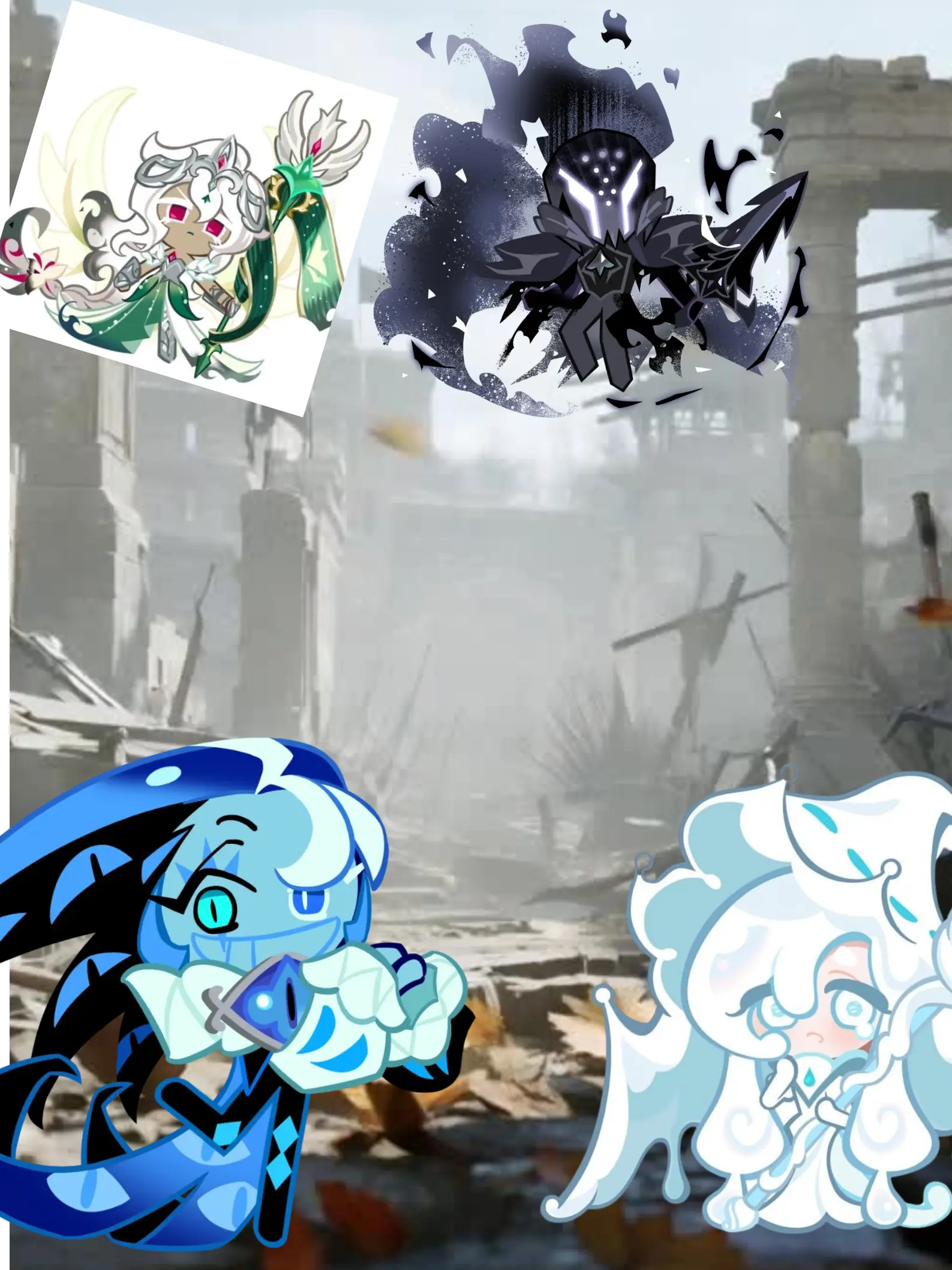 qwerj의 어둠마녀 총력전에 참가한 퍼스트밀크