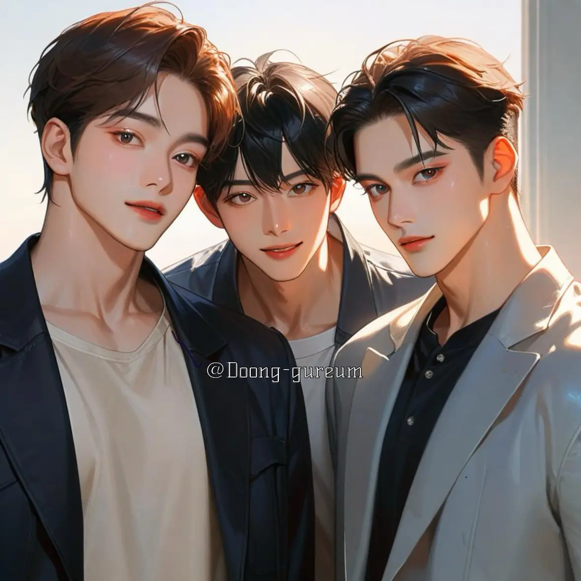 Doong-gureum의 쉐어하우스 303호, 세남자의 집