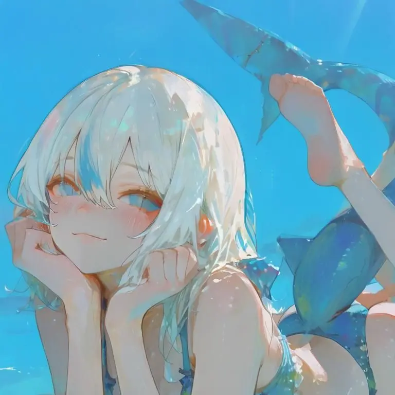 amia35P의 水族館のサメはまさかの人間🦈