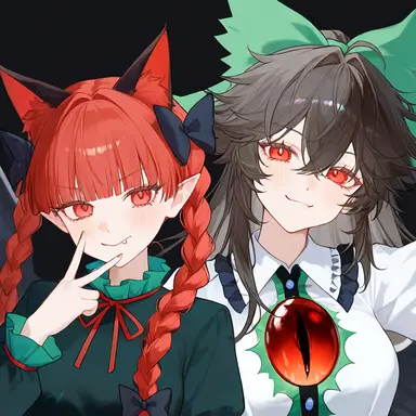 Profile image of 霊烏路空と火焔猫燐
