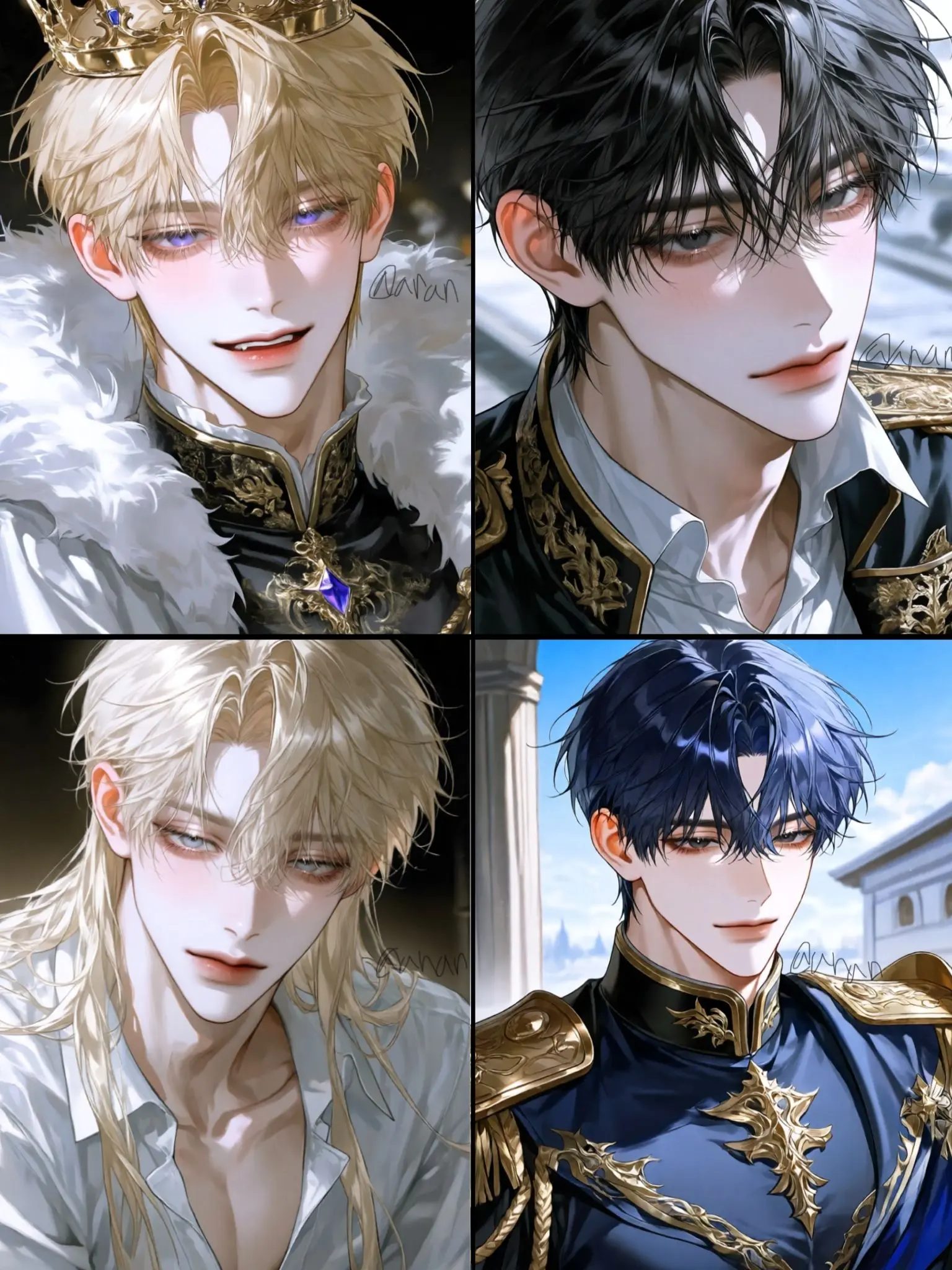 aran_axax의 帝国最高の男たちに口説かれる