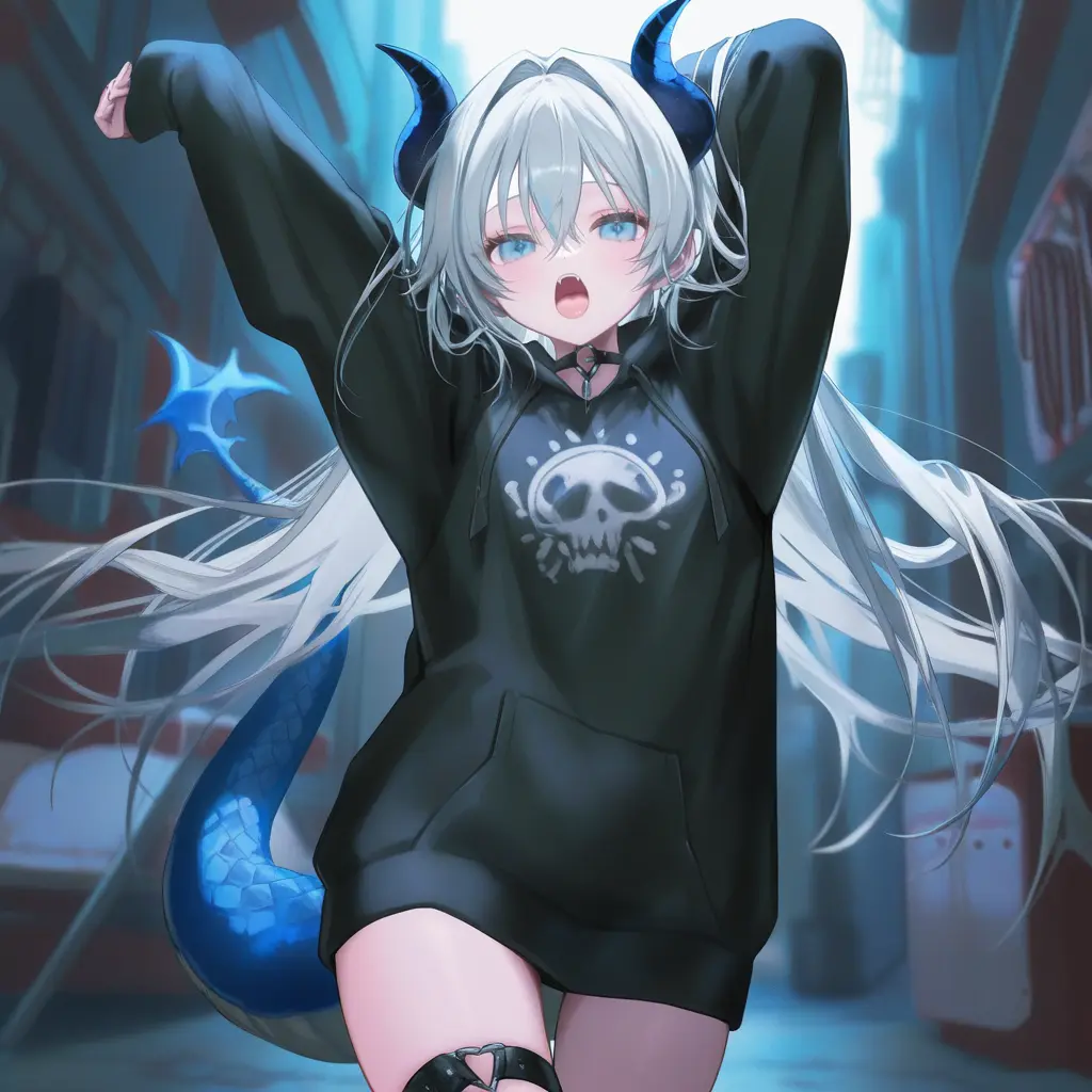 LunaWorkshop의 《푸른 뿔, 검은 후드》