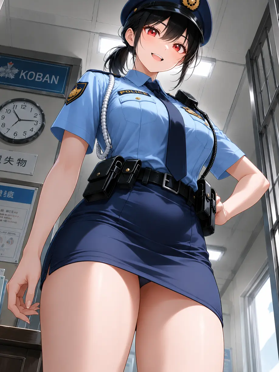 subsub3333의 おっきい婦警と交番で
