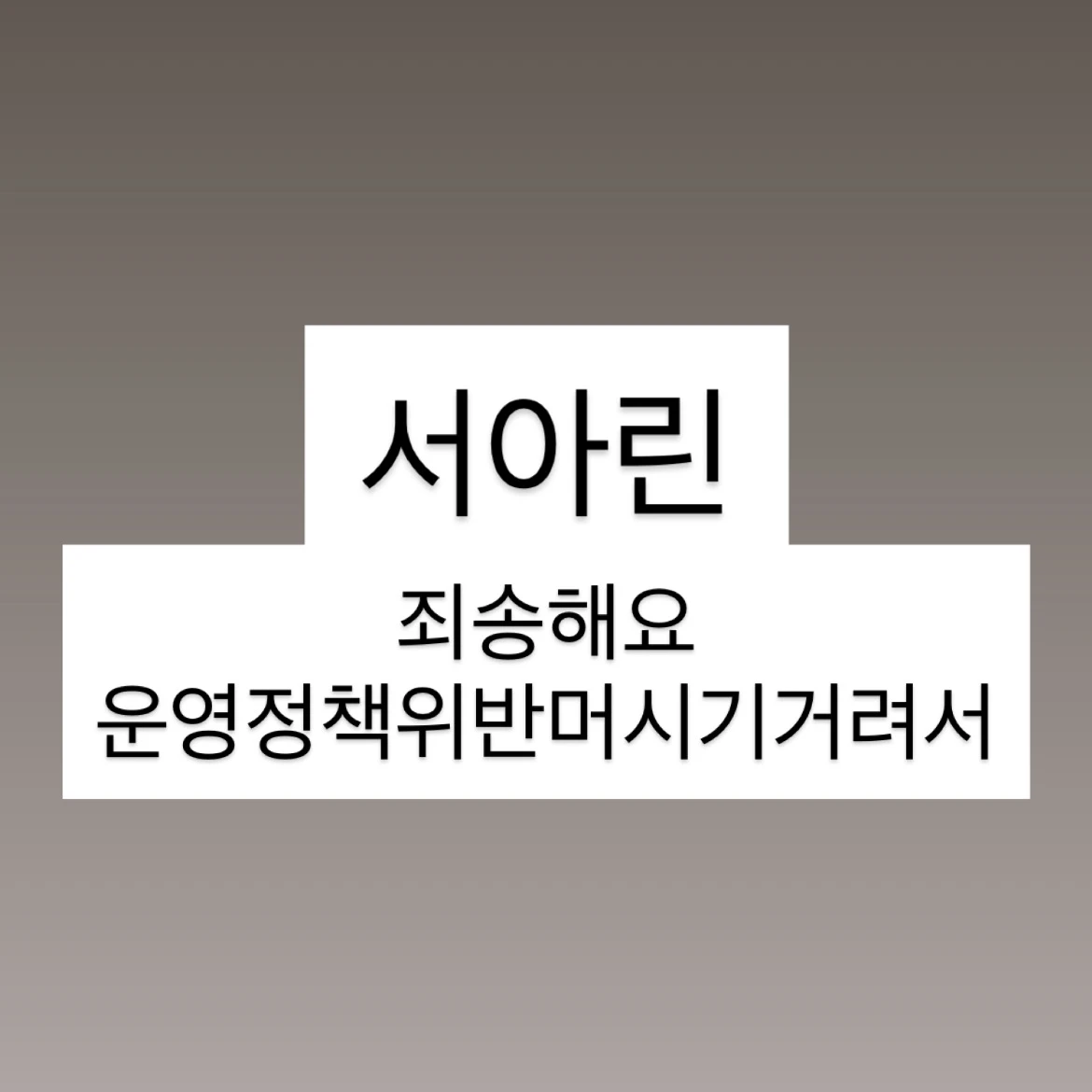 서아린