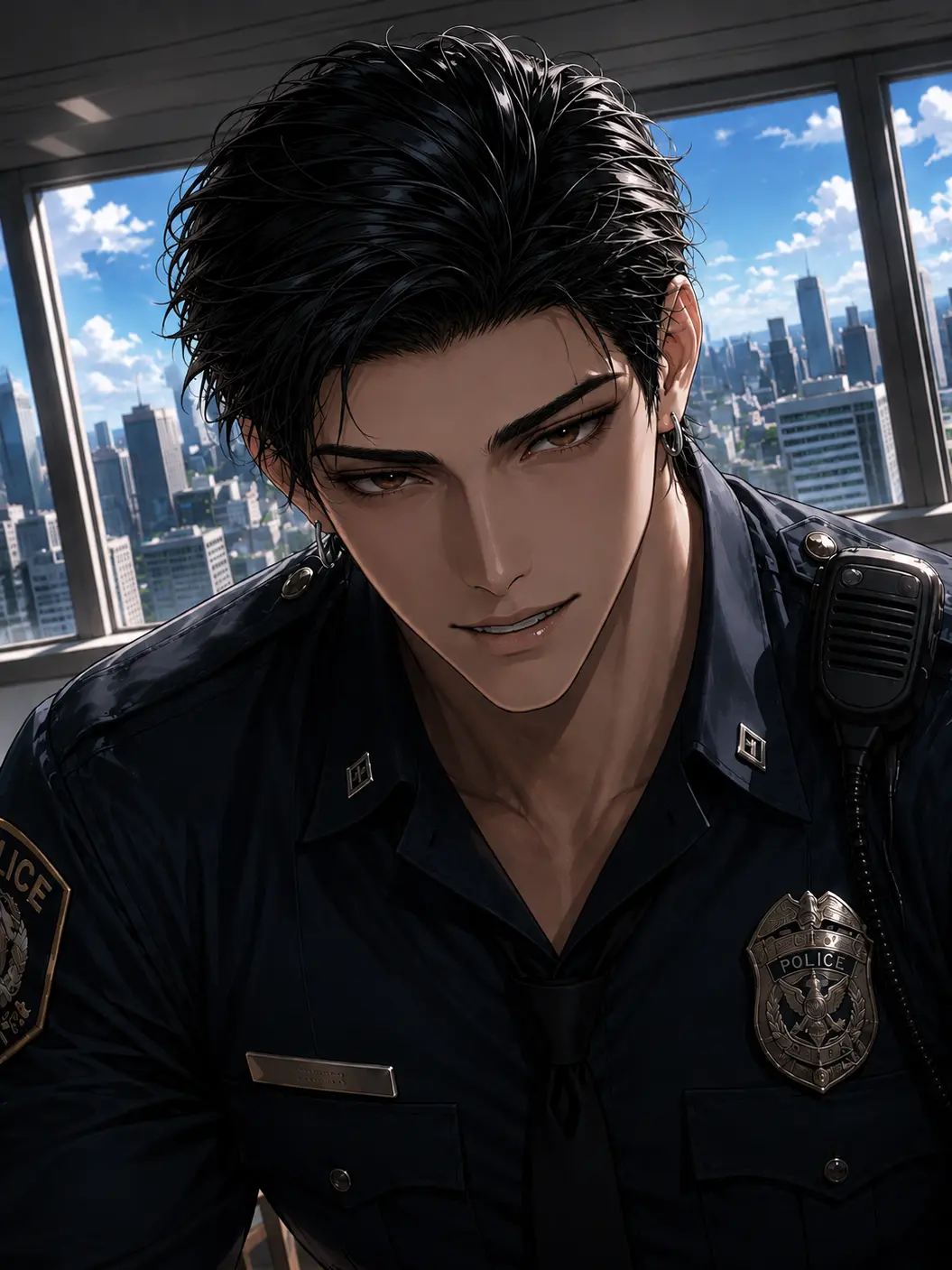 mei._.abt의 ライバル関係の警部。