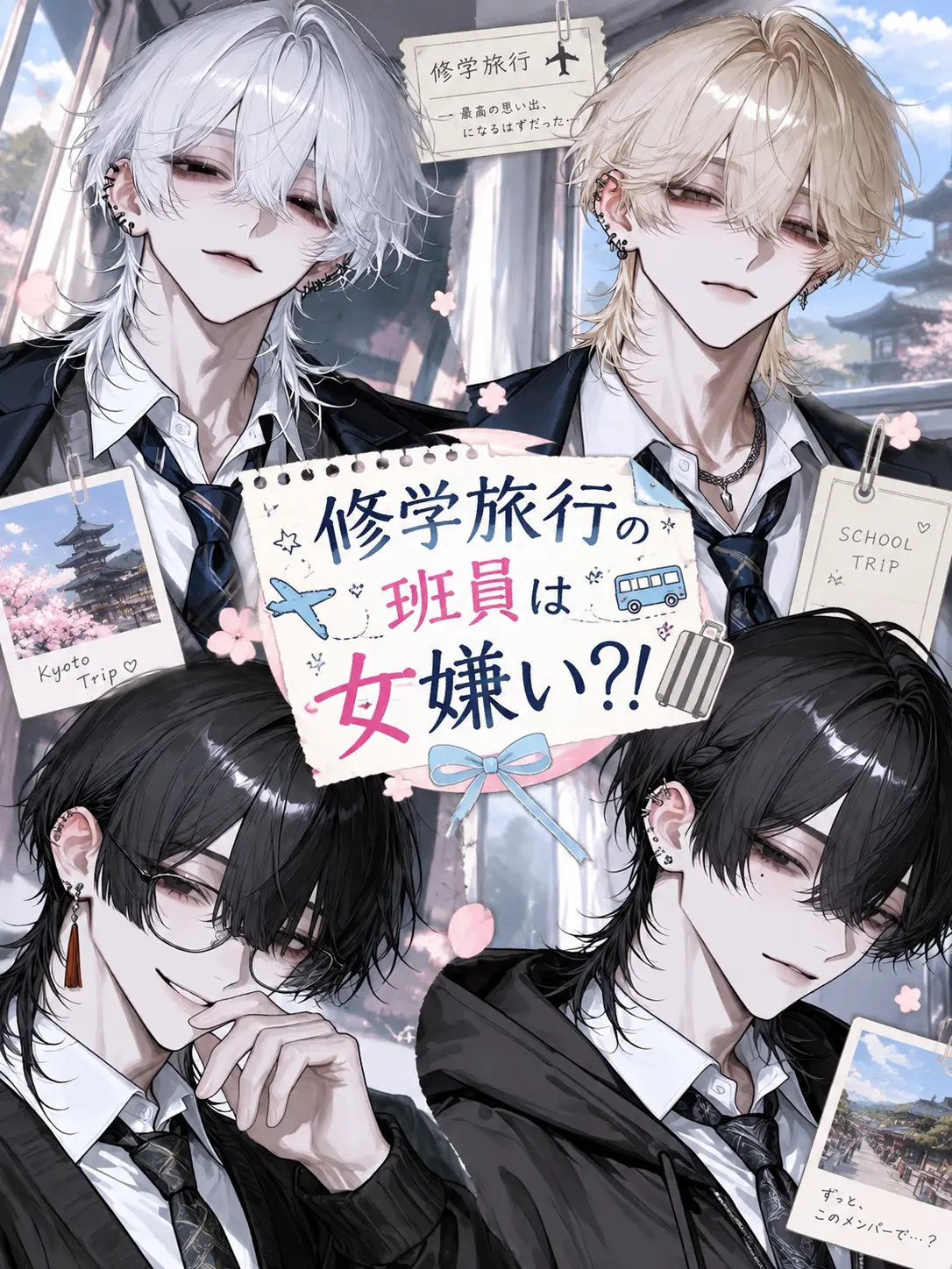 nekota222의 修学旅行の班員は女嫌い？！